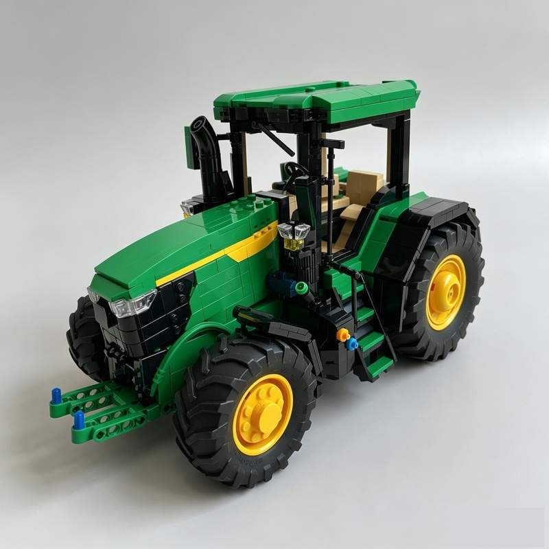 Agriculture Farming Technology - 1984PCS Farm Tractor Agricultural Vehicle MOC