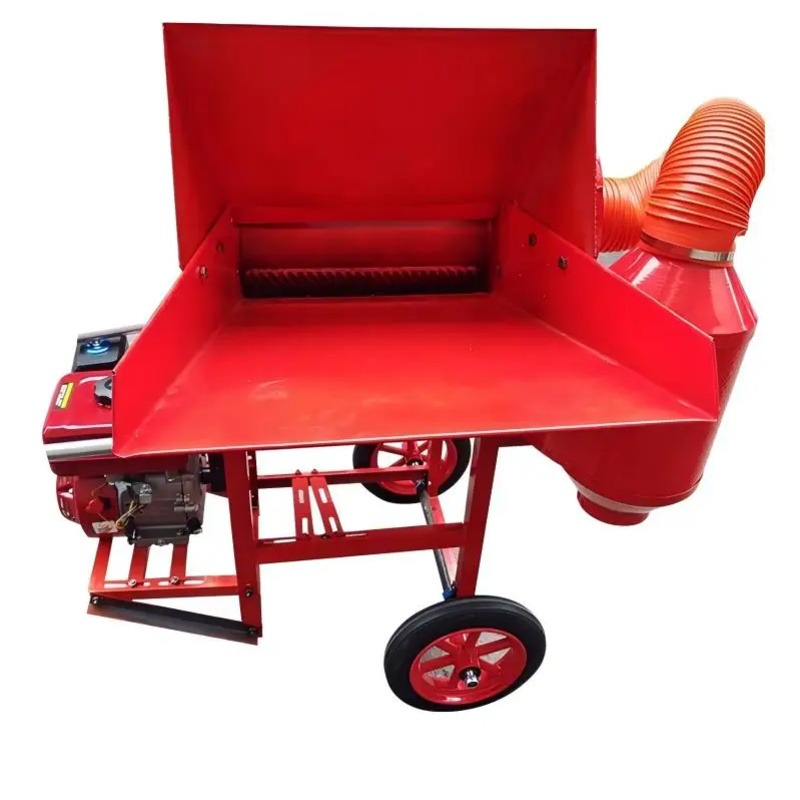 Rice Thresher Machine - Portable Rice Wheat Beans Millet Thresher/Grain