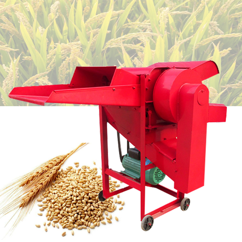 Rice Thresher Machine - Diesel Engine Grain Thresher Soybean Rice
