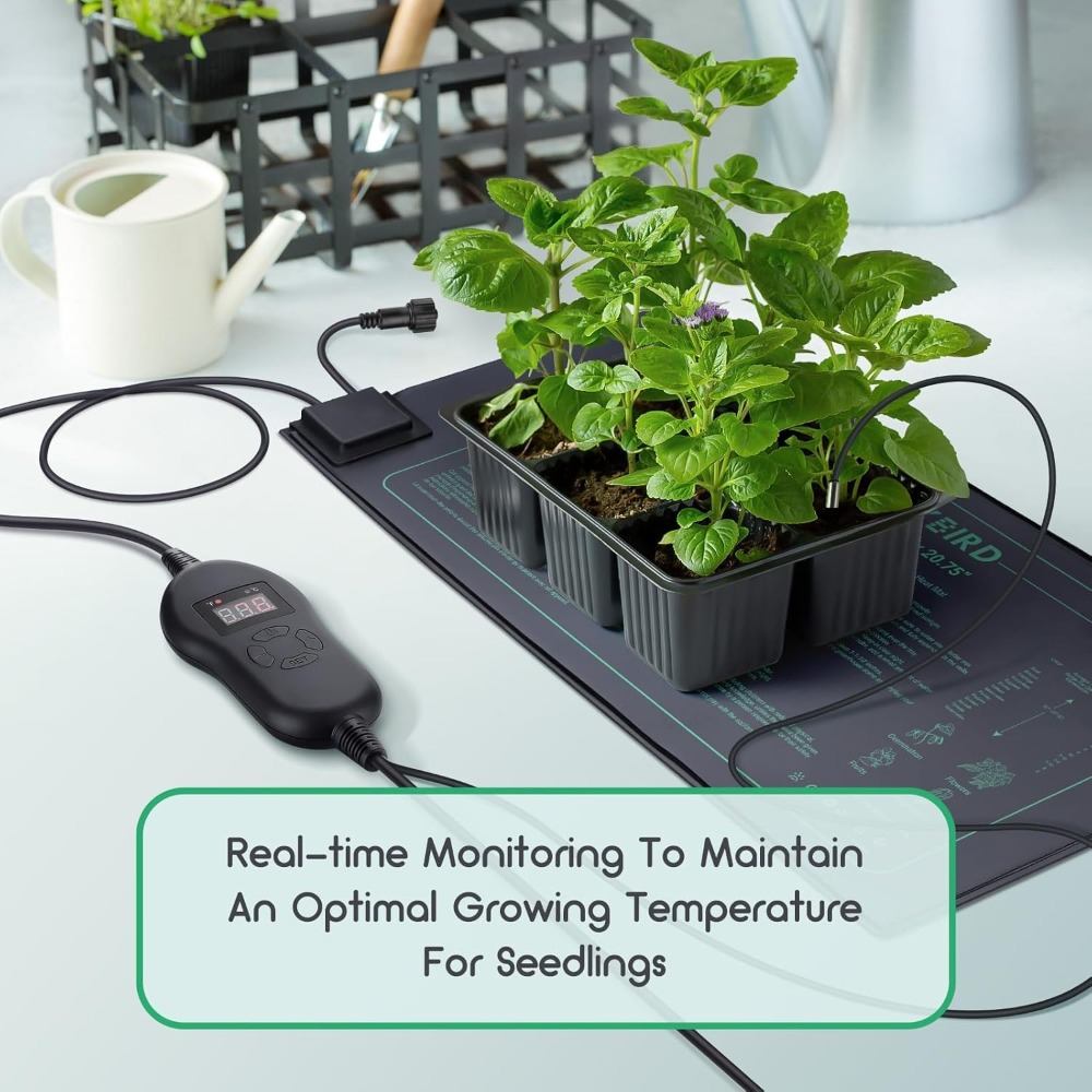 4 Pack Seedling Heat Mat with  - Seedling Heat Mat ulasan dan harga