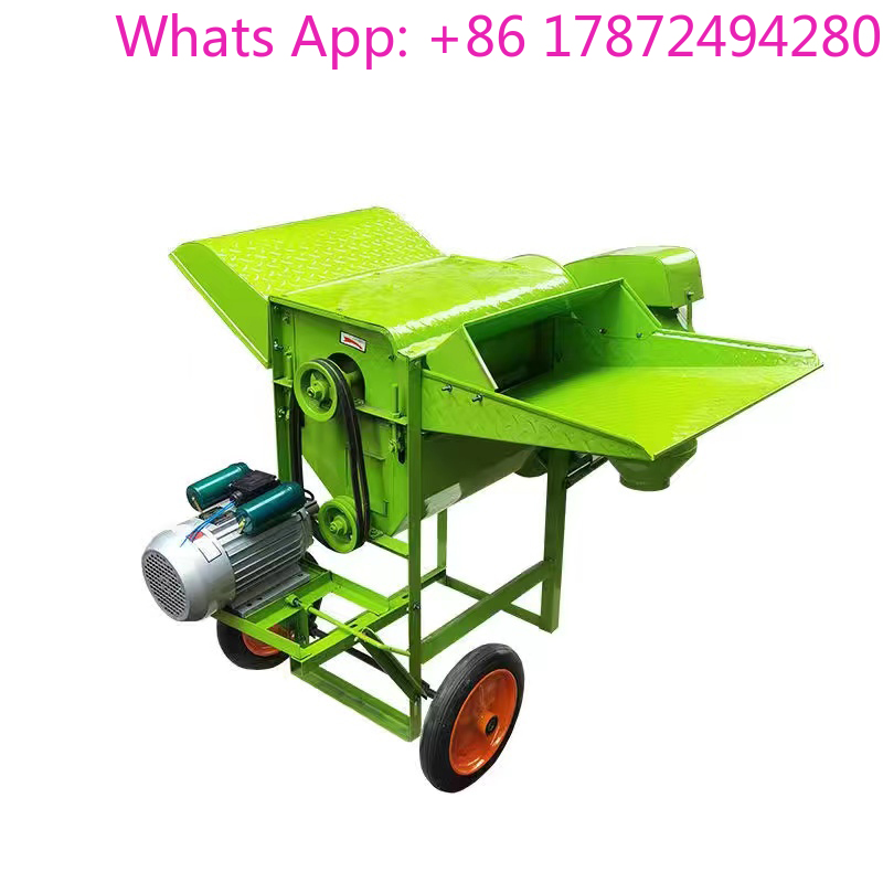 100-200KG/H Wheat Thresher Agr - Rice Thresher Machine ulasan dan harga