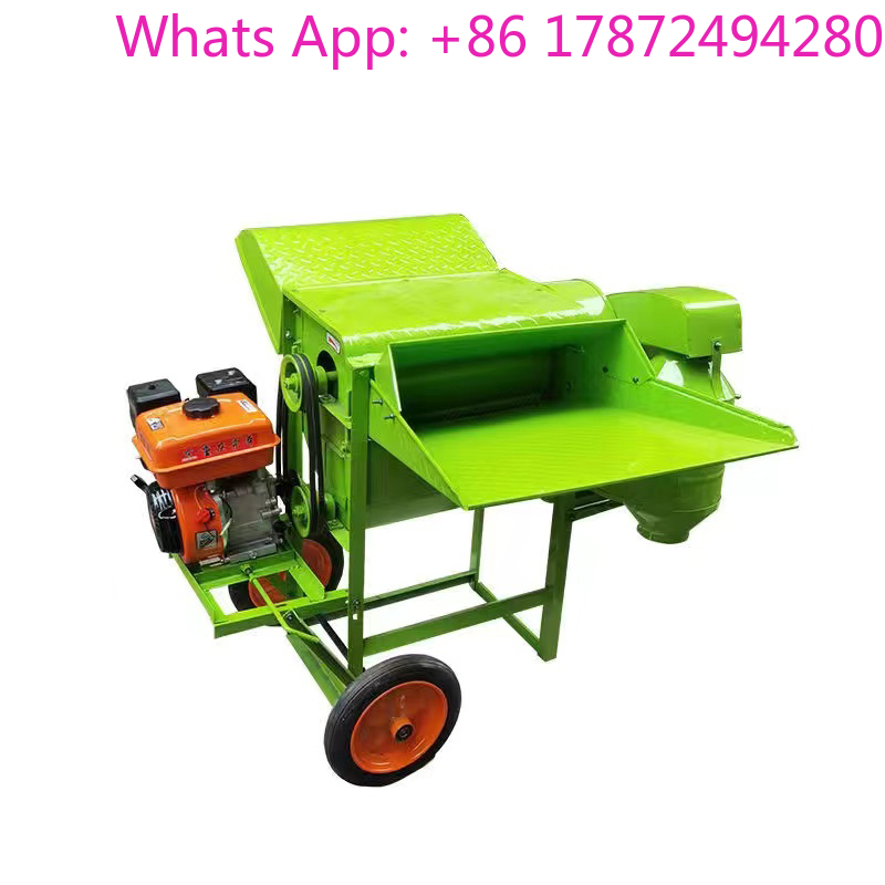 100-200KG/H Wheat Thresher Agr - Rice Thresher Machine ulasan dan harga