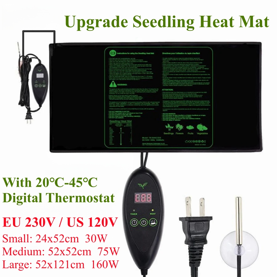 3 Sizes Upgrade Seedling Heat  - Seedling Heat Mat ulasan dan harga