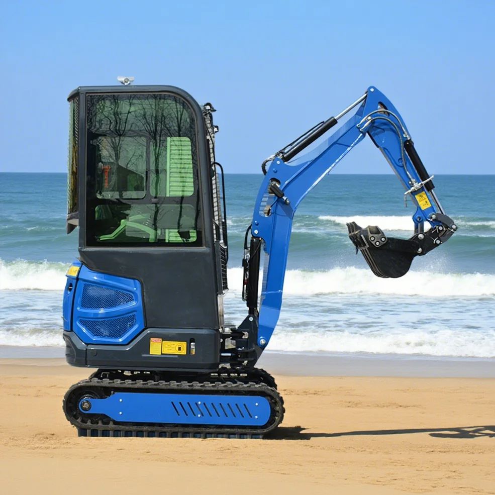 1-Ton Diesel Mini Excavator Ad - Agriculture Farming Technology ulasan dan harga