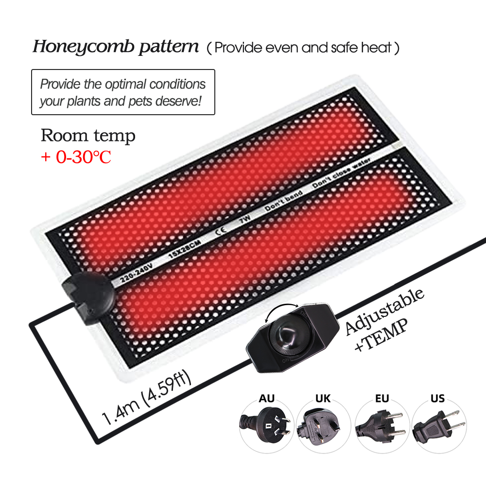 5-20W Garden Seedlings Heating - Seedling Heat Mat ulasan dan harga